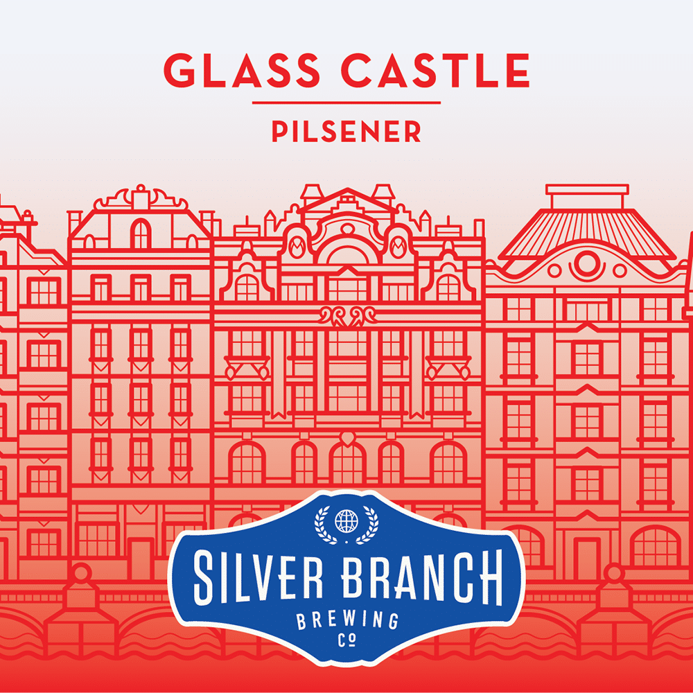 Silver Branch Glass Castle Pilsener