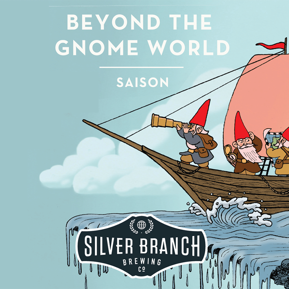 Silver Branch Brewing Beyond the Gnome World Saison