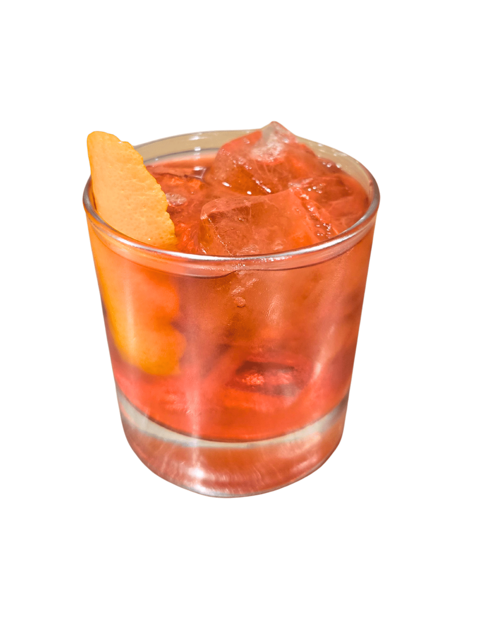 New Amsterdam Gin, sweet vermouth, and Campari.