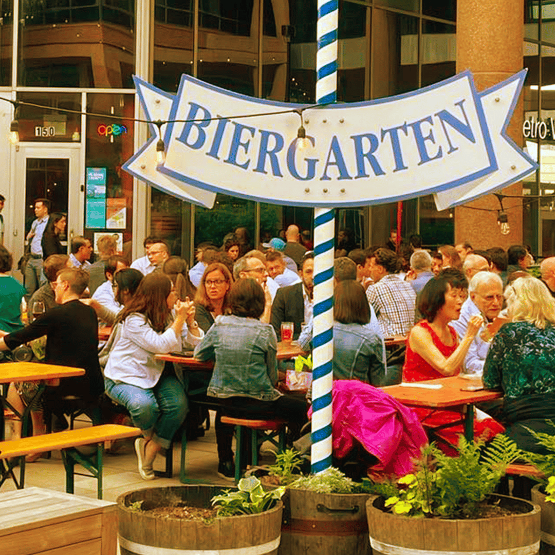 Private event booking Silver Branch Biergarten