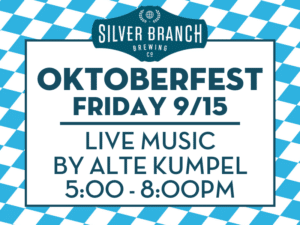 Silver Branch Brewing Oktoberfest 9/15
