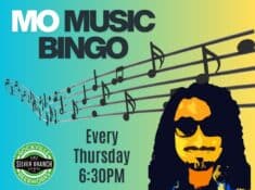 Join us every Thursday for Mo Music Bingo in Rockville at 6:30 PM.
