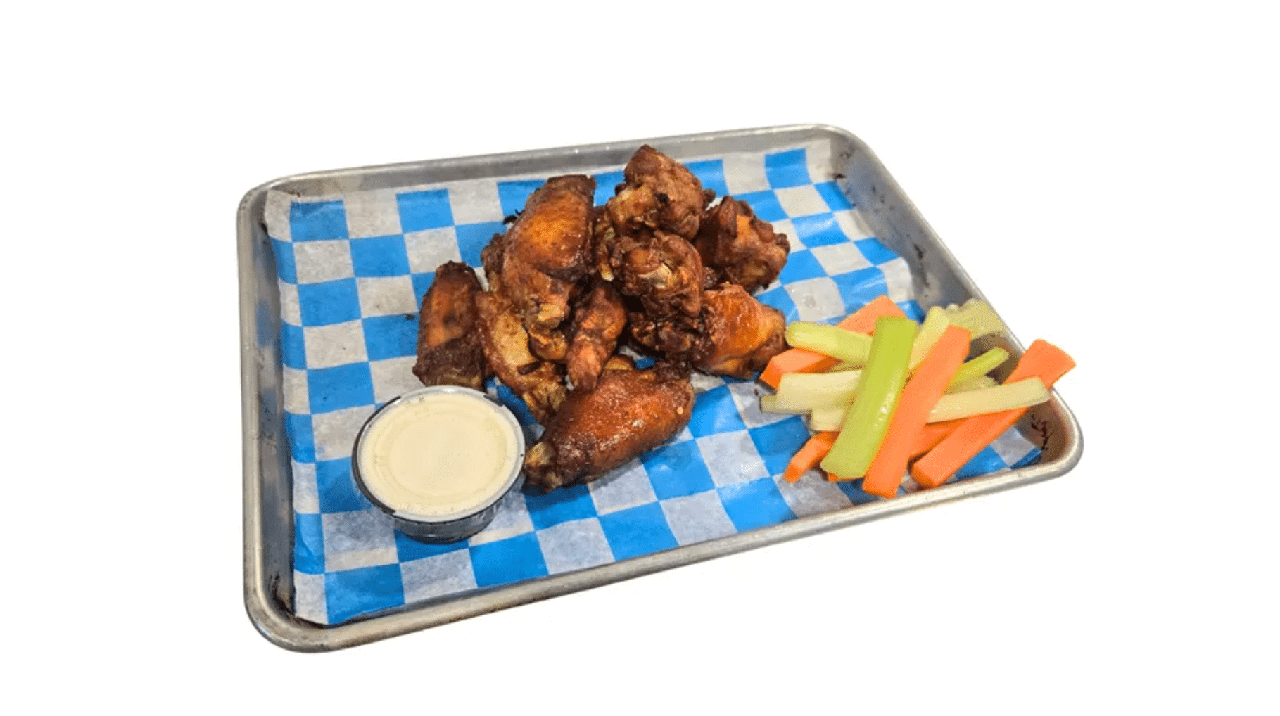 10 Golden Spiced Curry Wings