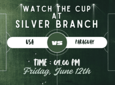USA vs. Paraguay • Friday, June 12 • 9 PM Watch the match on the big screen at Silver Branch!